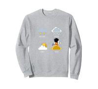 nel frattempo Tokyo Weather Magic Cloud Flying Nimbus Geek Regalo Felpa