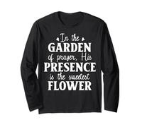 nel Giardino della Preghiera, la Sua PRESENZA è Il Fiore Maglia a Manica