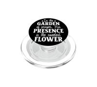 Nel GIARDINO della preghiera, la Sua PRESENZA è il fiore PopSockets PopGrip per MagSafe