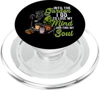 NEL GIARDINO VADO A PERDERE LA MENTE E A TROVARE LA MIA PopSockets PopGrip per MagSafe