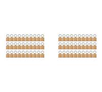 Nel Legno A Forma Quadrata Vuota da 60 Pezzi Nel Le7233