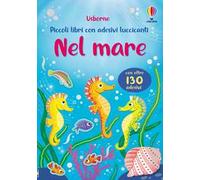 Piccoli libri con adesivi luccicanti - Nel mare