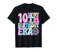 nel Mio decimo Compleanno Era Dieci Compleanno Una Ragazza di 10 Anni Maglietta