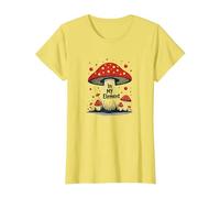 nel Mio Elemento: Stravagante Avventura nella Foresta dei Funghi Maglietta, Donna, Limone, L