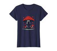 nel Mio Elemento: Stravagante Avventura nella Foresta dei Funghi Maglietta, Donna, Navy, L