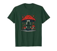 nel Mio Elemento: Stravagante Avventura nella Foresta dei Funghi Maglietta, Uomo, Verde Foresta, M