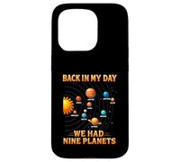 Nel mio giorno avevamo nove pianeti Astronomia della galassia spaziale Custodia per iPhone 15 Pro