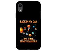 Nel mio giorno avevamo nove pianeti Astronomia della galassia spaziale Custodia per iPhone XR