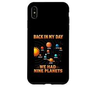 Nel mio giorno avevamo nove pianeti Astronomia della galassia spaziale Custodia per iPhone XS Max