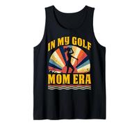 Nel mio Golf Mom Era Festa della mamma Famiglia Amore Donne Canotta