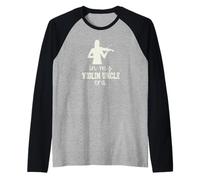 Nel mio violino zio Era Maglia con Maniche Raglan