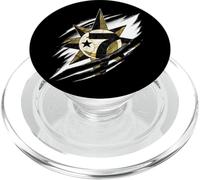 Nel Nome Di Allah 7 Logo Crescent Star Rip Reveal PopSockets PopGrip per MagSafe