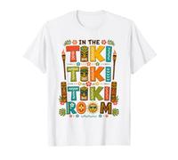 nel Parco a Tema Avventura Tiki Vacanza Totem Tropicali Maglietta