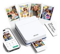 Nelko PP01 Stampante Fotografica Portatile Bluetooth per Smartphone | Connessione Bluetooth per Smartphone, Stampa A Colori Ad Alta Risoluzione per Album, Diari, Viaggi e Progetti Creativi