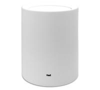 Nell Pattumiera da Ufficio 8L Bianco con Coperchio Basculante - Ideale per Ufficio, Cucina e Soggiorno, Cestino Gettacarte Versatile, Plastica Resistente, Design Moderno ed Elegante