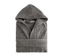 NELLA BIAGINI Accappatoio Uomo e Donna, Accappatoio Unisex con Cappuccio, per Sauna e SPA, in Spugna di Cotone, 420 gr/mq, Morbido, Assorbente, Resistente. Modello: Minerva