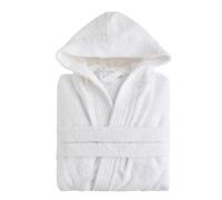 NELLA BIAGINI Accappatoio Uomo e Donna, Accappatoio Unisex con Cappuccio, per Sauna e SPA, in Spugna di Cotone, 420 gr/mq, Morbido, Assorbente, Resistente. Modello: Minerva