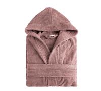 NELLA BIAGINI Accappatoio Uomo e Donna, Accappatoio Unisex con Cappuccio, per Sauna e SPA, in Spugna di Cotone, 420 gr/mq, Morbido, Assorbente, Resistente. Modello: Minerva