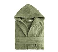 NELLA BIAGINI Accappatoio Uomo e Donna, Accappatoio Unisex con Cappuccio, per Sauna e SPA, in Spugna di Cotone, 420 gr/mq, Morbido, Assorbente, Resistente. Modello: Minerva
