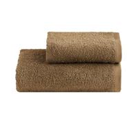 NELLA BIAGINI Set Asciugamani Bagno Viso e Bidet, Coppia Asciugamani Bagno, 100% Spugna di Cotone, 420 gr/mq, 110x60 cm+60x40 cm, Morbido, Assorbente, Tinta Unita. Modello: Minerva (Damar)