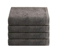 NELLA BIAGINI Telo Doccia Grande, Set da 4, Telo Bagno, 150x100 cm, 100% Spugna di Cotone, 420 gr/mq, per Sauna e SPA, Morbido, Resistente, Tinta Unita. Modello: Minerva