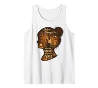 nella Biblioteca Lei va a Perdere la Testa Trova la Sua Anima Libri Canotta