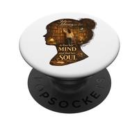 Nella biblioteca Lei va a perdere la testa Trova la sua anima libri PopSockets PopGrip Adesivo