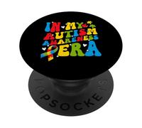 Nella mia era della consapevolezza dell'autismo, l'orgoglio autistico sostiene il Pride Day PopSockets PopGrip Adesivo