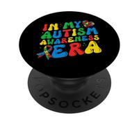 Nella mia era della consapevolezza dell'autismo, l'orgoglio autistico sostiene il Pride Day PopSockets PopGrip Adesivo