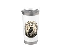 Nella mia era delle streghe Raven Witch Gothic Bicchiere termico in acciaio inox doppia parete