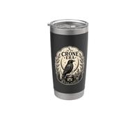 Nella mia era delle streghe Raven Witch Gothic Bicchiere termico in acciaio inox doppia parete