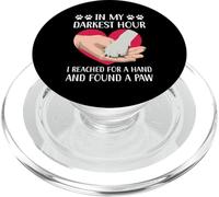 Nella mia ora più buia ho raggiunto una mano e ho trovato una zampa PopSockets PopGrip per MagSafe