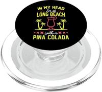 Nella mia testa sono a Long Beach con una Pina Colada California PopSockets PopGrip per MagSafe