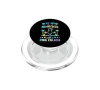 Nella mia testa sono a Monterey Beach con una Pina Colada PopSockets PopGrip per MagSafe