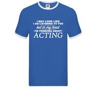 Nella Mia Testa Sto Recitando - Ringer Uomo - Attore Attrice Dramma Teatro Amore