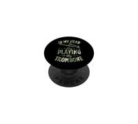 Nella mia testa sto suonando il mio trombone PopSockets PopGrip Adesivo