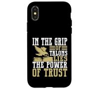 Nella morsa degli artigli giace il potere della fiducia Falconeria Custodia per iPhone X/XS