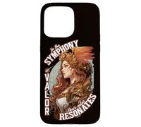 Nella Sinfonia del Valore Art Nouveau Valkyrie Custodia per iPhone 15 Pro Max