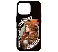 Nella Sinfonia del Valore Art Nouveau Valkyrie Custodia per iPhone 16 Pro