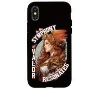 Nella Sinfonia del Valore Art Nouveau Valkyrie Custodia per iPhone X/XS