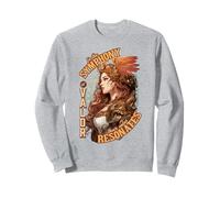 Nella Sinfonia del Valore Art Nouveau Valkyrie Felpa