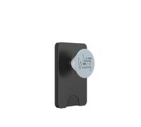 Nell'attesa Dio sta lavorando Trendy Christian Faith Saying PopSockets PopWallet per MagSafe