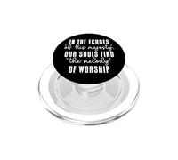 Nelle Echi della Sua Maestà le Nostre Anime Cantano PopSockets PopGrip per MagSafe