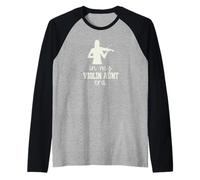 Nell'era della zia del violino Maglia con Maniche Raglan