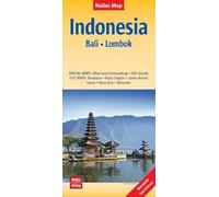 Nelles Map Landkarte Indonesia : Bali, Lombok 1 : 180 000: reiß- und wasserfest, waterproof and tear-resistant, indéchirable et imperméable, irrompible & impermeable | 1 : 180,000