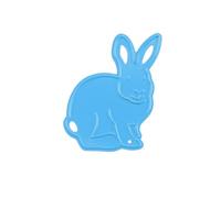 Nellie's Choice Punzonatura e goffratura stencil - Cozy Dies Rabbit 40x55mm