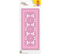 Nellie's Choice Stelle, 2 Fustelle Multi Cornice, 8.5 x 20.5 cm, per Creare Biglietti, Natale, Scrapbooking, Fai da Te, DIY, Rosa, 85x205mm