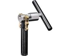 nello spazio di archiviazione Lo strumento per la rimozione della catena della bicicletta dispone di uno spazio di archiviazione integrato nella presa che consente di riporre comodamente ditali e