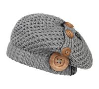 Nelly Berretto Basco a Maglia by Chillouts grigio One Size