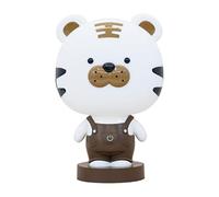 NelQuieOra LAMPADA DA COMODINO, DA TAVOLO, L' ACCHIAPPASOGNI TEDDY MARRONE CON ACCENSIONE TOUCH